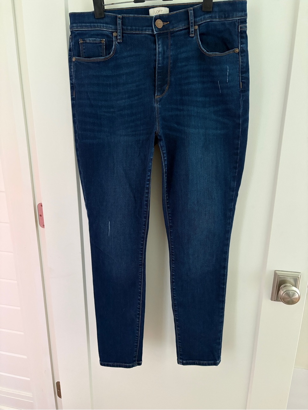 LOFT outlet Modern high rise skinny jeans sz 14 EUC LN